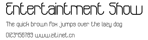 Entertaintment Show.ttf