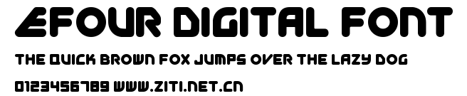 EFour Digital Font.ttf