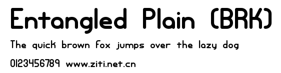 Entangled Plain (BRK).ttf