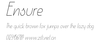 Ensure.ttf