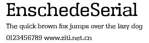 EnschedeSerial.ttf