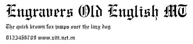 Engravers Old English MT.ttf