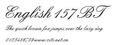 English157 BT.ttf