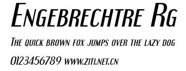 Engebrechtre Rg.ttf