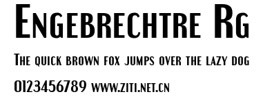 Engebrechtre Rg.ttf