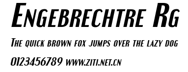 Engebrechtre Rg.ttf