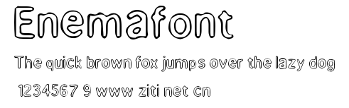 Enemafont.ttf