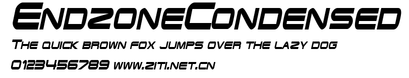 EndzoneCondensed.ttf