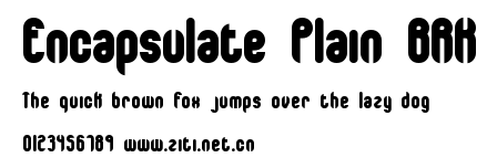 Encapsulate Plain BRK.ttf