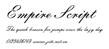 Empire Script.ttf