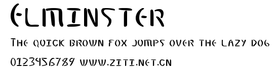 Elminster.ttf字體轉換器圖片