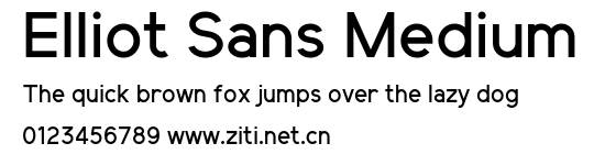 Elliot Sans Medium.ttf字體轉換器圖片