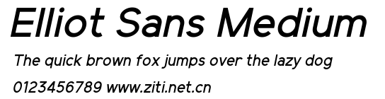 Elliot Sans Medium.ttf字體轉換器圖片