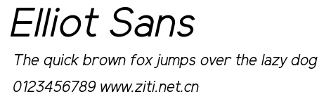 Elliot Sans.ttf字體轉換器圖片