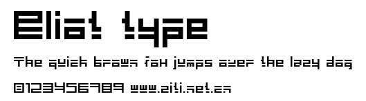 Eliot type.ttf
