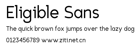 Eligible Sans.ttf