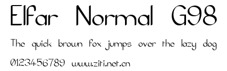 Elfar Normal G98.ttf
