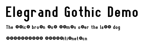 Elegrand Gothic Demo.ttf