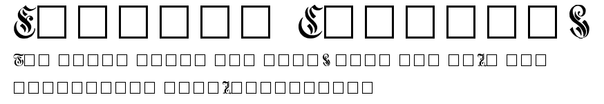 Elegant Capitals.ttf字體轉換器圖片
