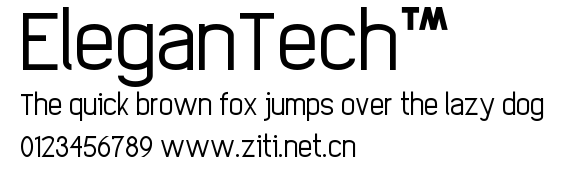 EleganTech™.ttf