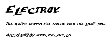 Electrox .ttf