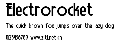 Electrorocket.ttf
