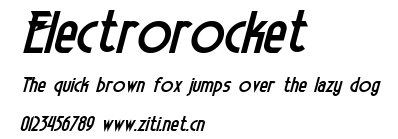 Electrorocket.ttf