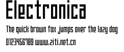 Electronica.ttf
