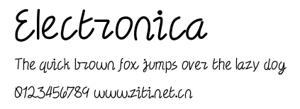 Electronica.ttf
