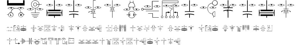 ElectronicFaces.ttf字體轉換器圖片