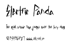 Electric Panda.otf