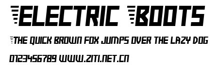 Electric Boots.ttf