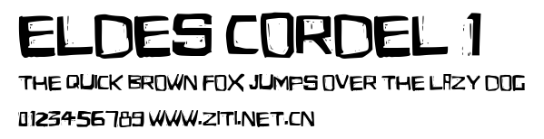 Eldes Cordel 1.ttf