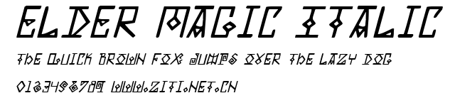 Elder Magic Italic.ttf