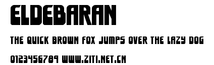 Eldebaran.ttf字體轉換器圖片