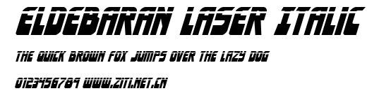 Eldebaran Laser Italic.ttf