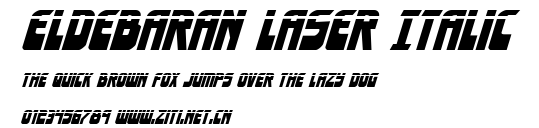 Eldebaran Laser Italic.ttf