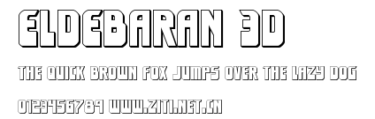 Eldebaran 3D.ttf