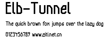 Elb-Tunnel.ttf