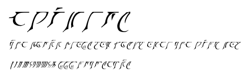 Eladrin.ttf字體轉換器圖片