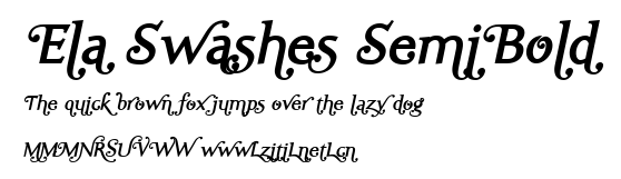 Ela Swashes SemiBold.ttf