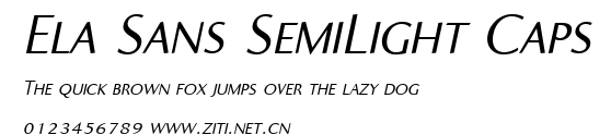 Ela Sans SemiLight Caps.ttf