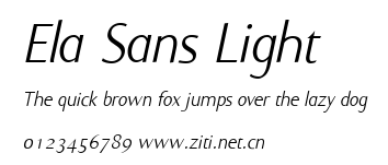 Ela Sans Light.ttf