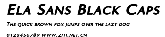 Ela Sans Black Caps.ttf