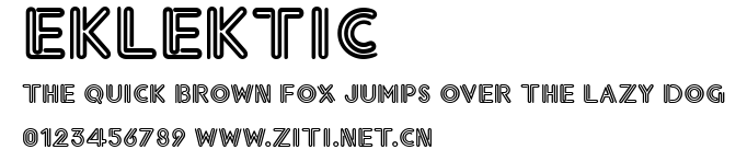Eklektic.ttf