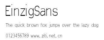 EinzigSans.ttf