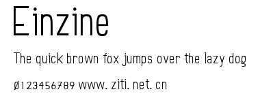 Einzine.ttf