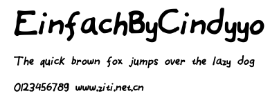 EinfachByCindyyo.ttf