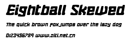 Eightball Skewed.ttf