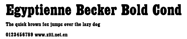 Egyptienne Becker Bold Cond.ttf